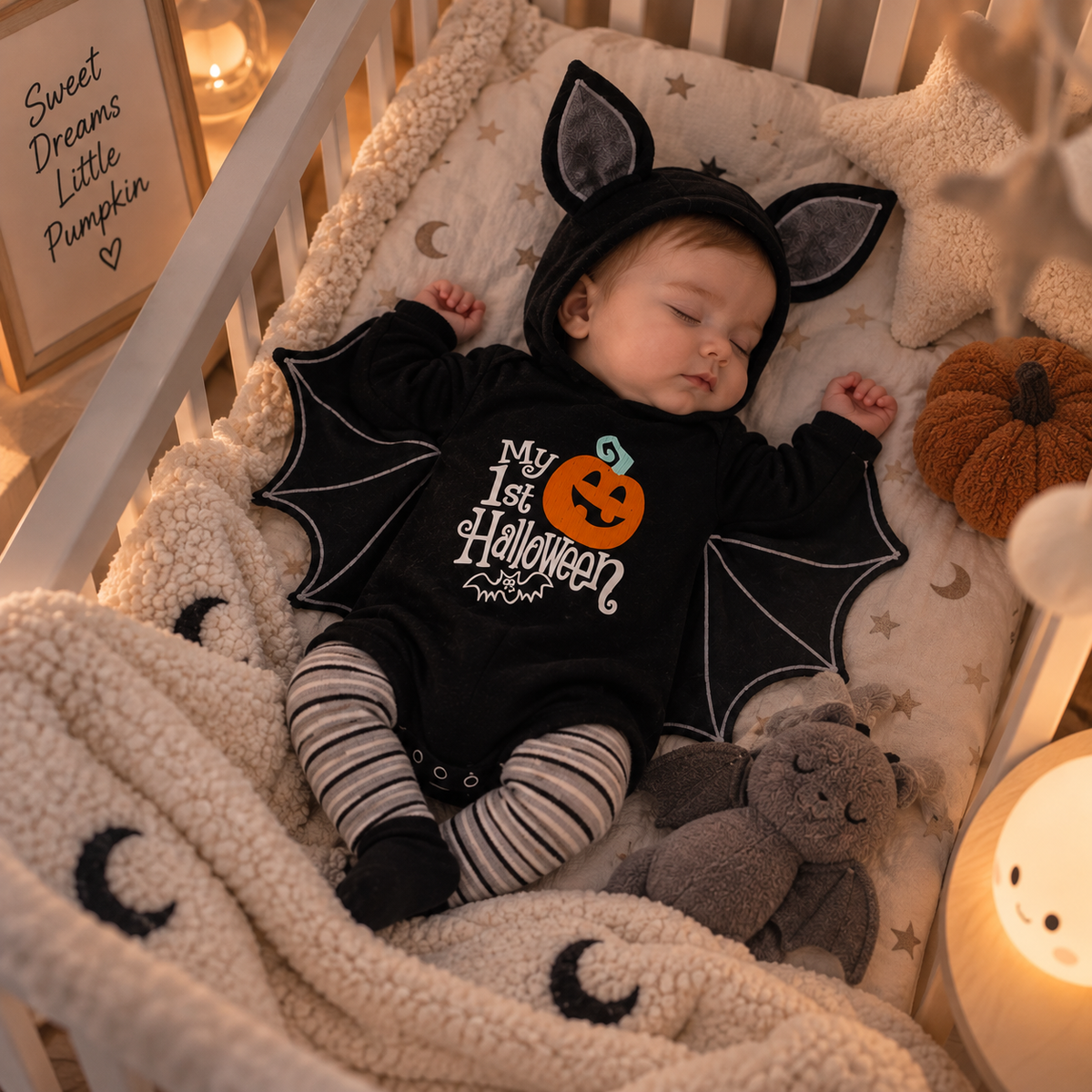 Baby Halloween Bat Costume By Difero